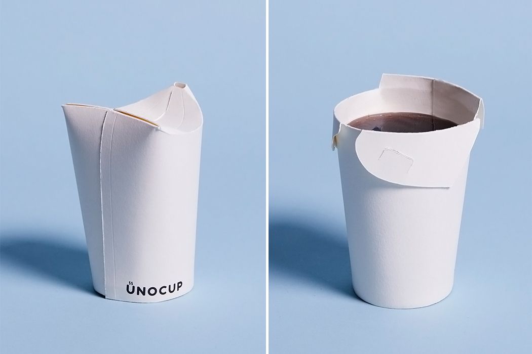 joinrocean's tweet photo. This ergonomic paper cup was designed to reduce plastic waste generated by to-go coffees. 

https://t.co/e7I7Finmwn https://t.co/chvdXSnzy0