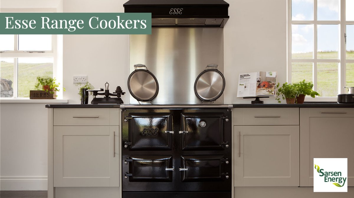 @ESSE1854 offer impeccable service when you invest in them and their beautiful #stoves. Visit our showroom to see these beautiful products in person to really understand where our love of these cookers comes from. More here: sarsenenergy.co.uk/range-cookers/ #rangecooker #kitchen #cook