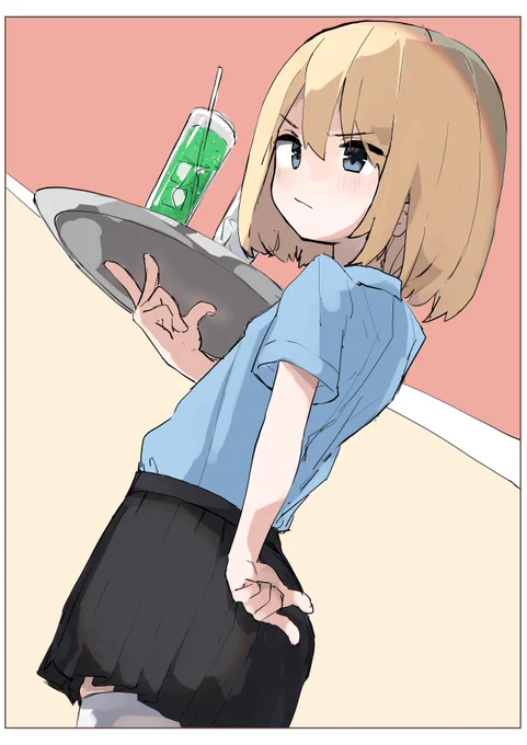 「冷やかしならさっさ帰りなさいよ…」 
