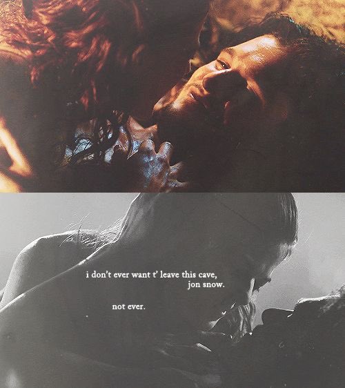 Here’s your reminder that Jon Snow loved Ygritte. #GameOfThrones