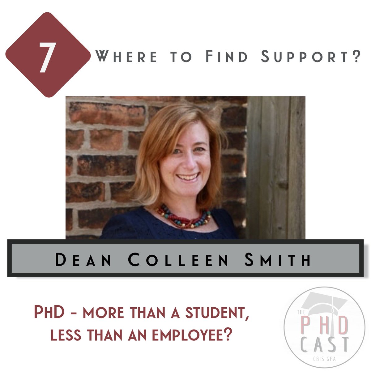 We’ve got a long one for you! This episode, we have Colleen Smith (<a href="/RPIGradLife/">RPI Grad Experience</a>), our Dean of Graduate Student Experience. She talks about the issues that grad students face in an academic setting and how to advocate for ourselves.