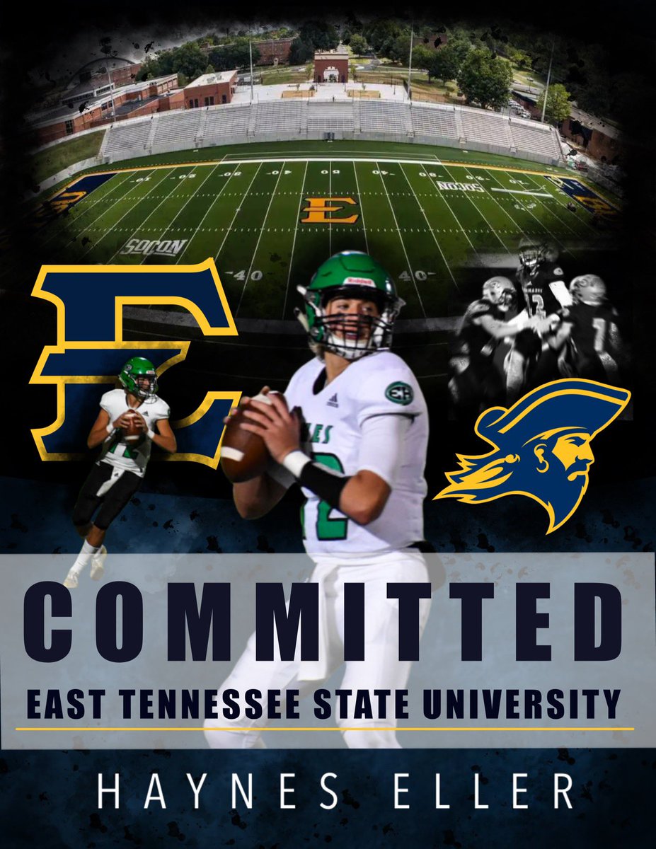 Haynes Eller (@ellerhaynes) on Twitter photo I’m thankful to announce that i’ve committed to pursue my football and academic career at ETSU. Thank you to all the coaches, family, and friends that have helped me get here. Go Bucs! <a href="/EastHamFB/">East Hamilton Hurricanes Football</a> <a href="/EastHamBball/">East Hamilton HS Boys Basketball</a> @EHCanesBaseball <a href="/CoachRader_ETSU/">Mike Rader, Ed.D.</a> <a href="/ETSUFootball/">ETSU Football</a> I’m thankful to announce that i’ve committed to pursue my football and academic career at ETSU. Thank you to all the coaches, family, and friends that have helped me get here. Go Bucs! <a href="/EastHamFB/">East Hamilton Hurricanes Football</a> <a href="/EastHamBball/">East Hamilton HS Boys Basketball</a> @EHCanesBaseball <a href="/CoachRader_ETSU/">Mike Rader, Ed.D.</a> <a href="/ETSUFootball/">ETSU Football</a>