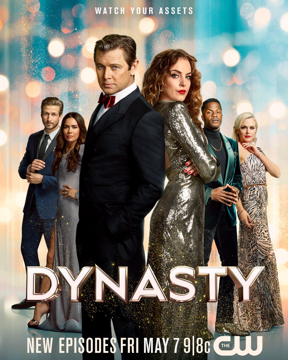 Watch your assets. #Dynasty returns Friday, May 7! Stream next day free only on The CW.