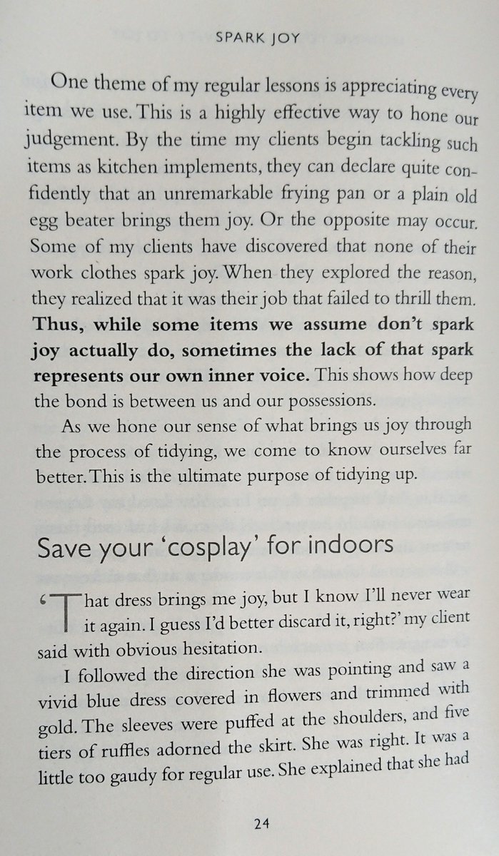 captain_mrs's tweet photo. Marie Kondo says: wear your cosplay at home https://t.co/yVlq4G43Fe