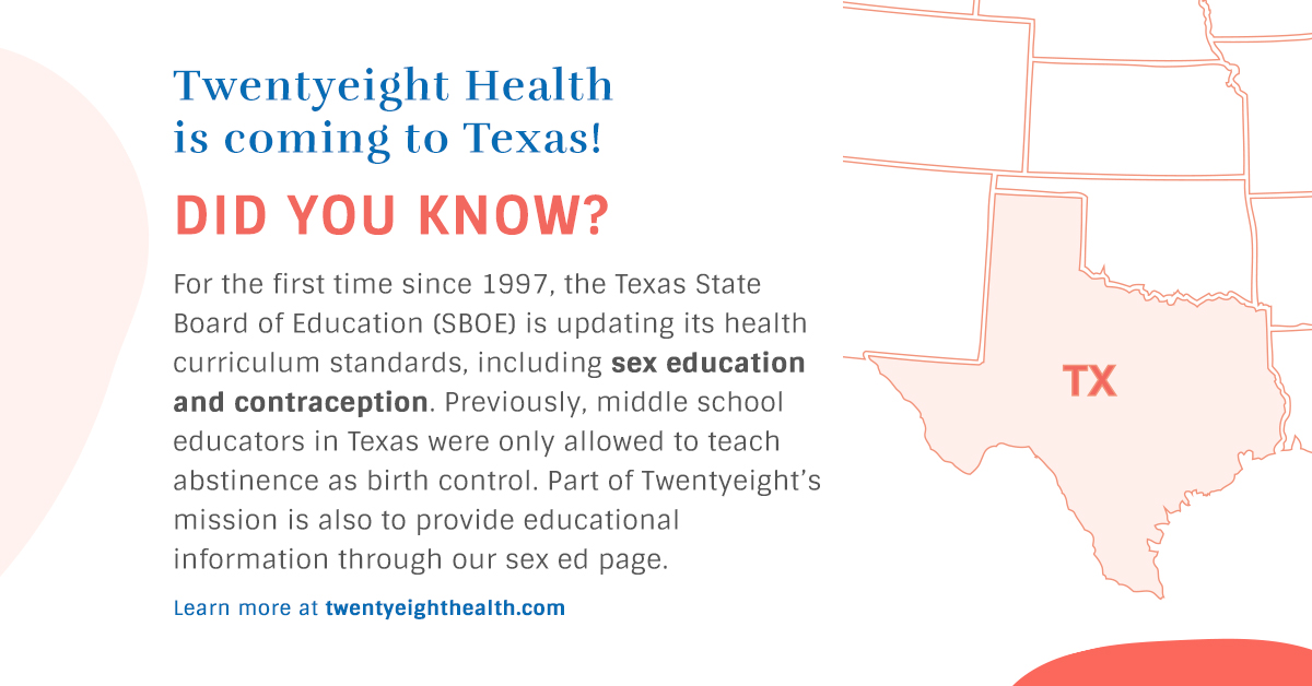 Twentyeight Health (@twenty8health) on Twitter photo Twentyeight is live in Texas! Thanks <a href="/femtechinsider/">Femtech Insider</a> for sharing how we will help all women in Texas with healthcare access, including Medicaid and uninsured women. #womenshealth #healthaccess #digitalhealth #telemedicine
femtechinsider.com/twentyeight-he… Twentyeight is live in Texas! Thanks <a href="/femtechinsider/">Femtech Insider</a> for sharing how we will help all women in Texas with healthcare access, including Medicaid and uninsured women. #womenshealth #healthaccess #digitalhealth #telemedicine
femtechinsider.com/twentyeight-he…