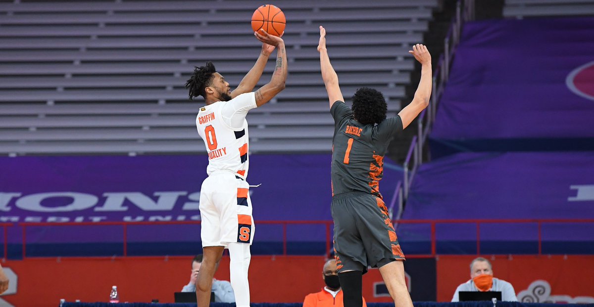 McAllisterMike1's tweet photo. BREAKING: Syracuse forward Alan Griffin is entering NBA Draft and will sign with an agent per @AdamZagoria https://t.co/uod5FnDlpj https://t.co/hcfWhlefmV