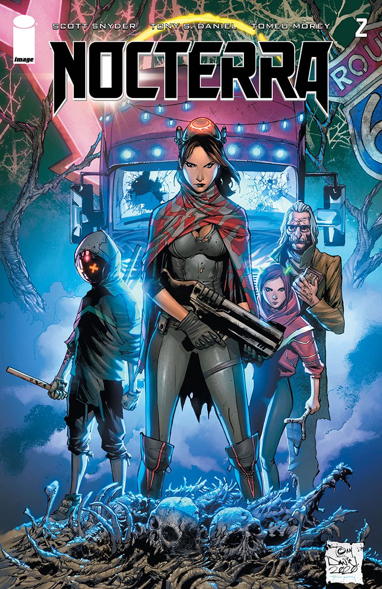 1BlackGeek's tweet photo. I mentioned @Ssnyder1835 & @TonyDanielx2's #Nocterra back when I read the first issue. After reading the second just now I can say this is ONE OF THE BEST #comics in my library right now. I am LOVING it and I am SO HOOKED on the characters & story.
#YouShouldBeReading https://t.co/4mzs5GYyOF