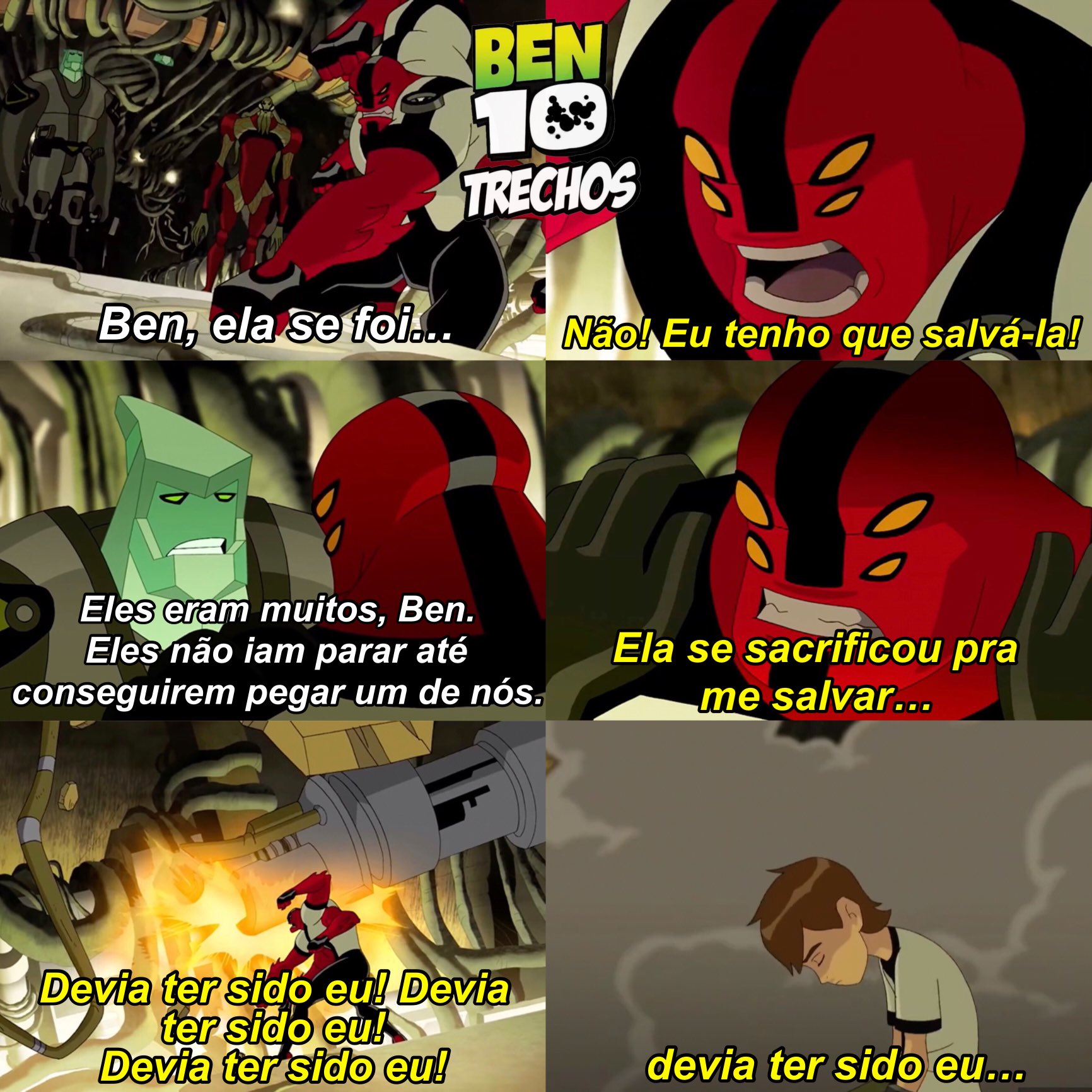 20 ERROS ABSURDOS em BEN 10 CLÁSSICO 