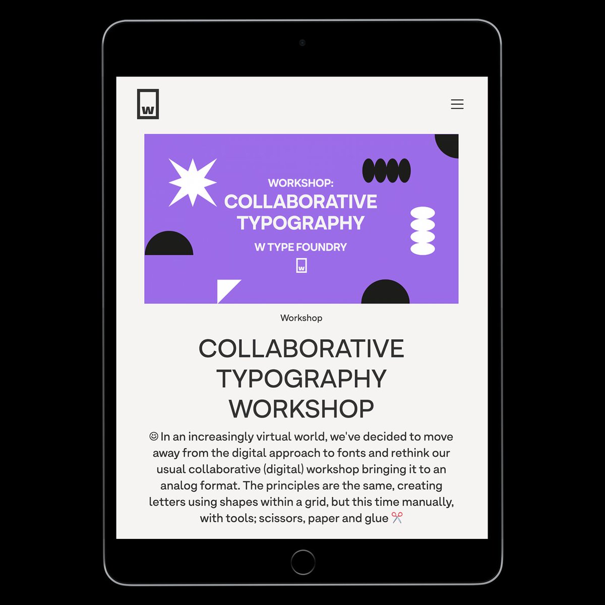 ffragkogiannis's tweet photo. Happy to be part of the largest free downloadable collaborative #typeface ever made, with almost 100 contributors! In an increasingly virtual world @wtypefoundry decided to move away from the digital approach to #fonts and rethink their usual collaborative #workshop. #WFoundry https://t.co/oosN70uv7K