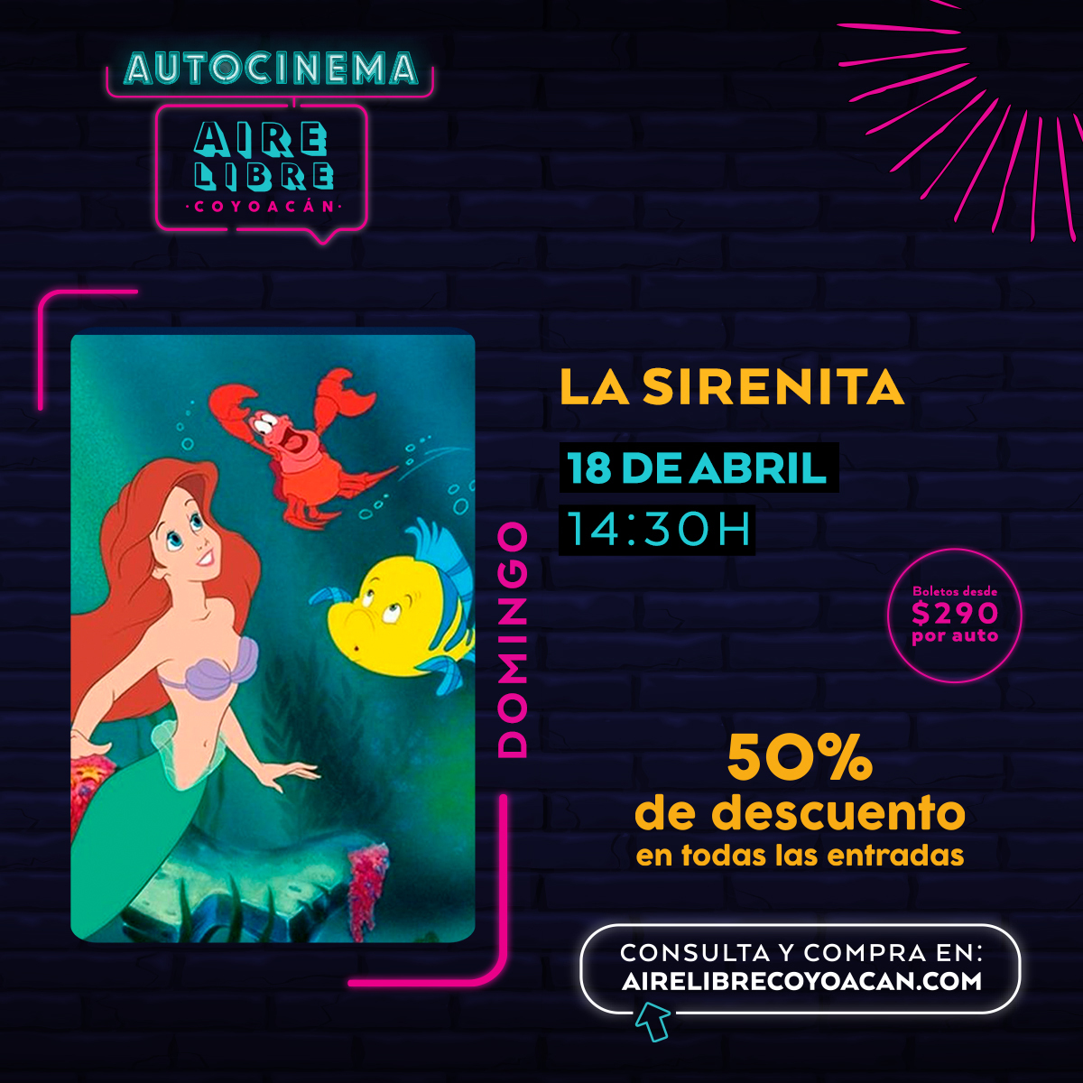 Autocinema Aire Libre Coyoacán tweet media