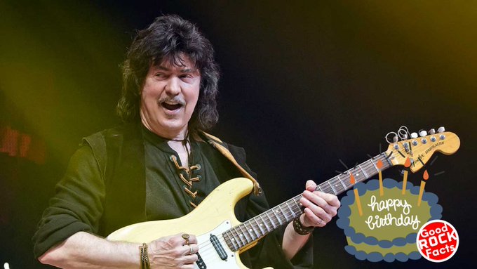 HAPPY BIRTHDAY to rocker Ritchie Blackmore! 