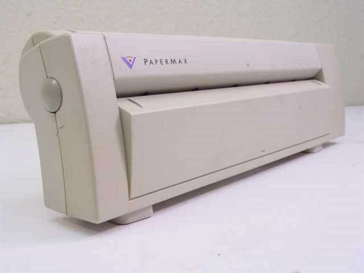 2/ Nuance Communications started developing scanner hardware and software under the name Visoneer in 1992. Eventually, it would acquire a division of Xerox called ScanSoft in 1999 and publicly list itself as ScanSoft.This is the Visoneer PaperMax.