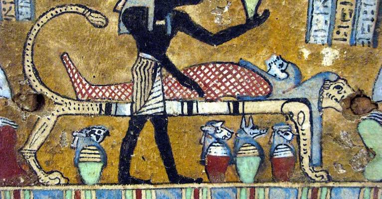 GODS OF ANCIENT EGYPT1. Ancient Egyptians were associated with ritualistic animal worship. They were very invested in it.They invested a lot of “economic wealth” into making sure their afterlife was going to be fantastic. Better than their life on earth. Hence mummification.