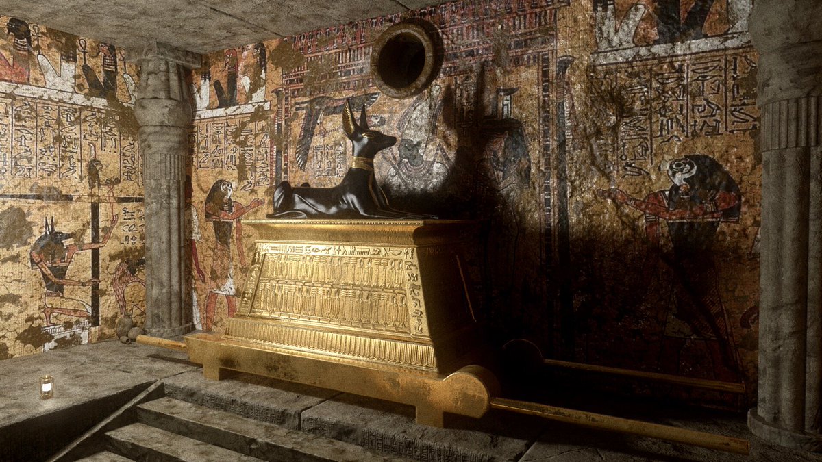 3. If the heart was lighter, the soul could enter Heaven. But if it was heavier, they were eaten by the Ammit, “the devourer of the dead.”Anubis would often be depicted in tombs, or offer protection to the mummy.