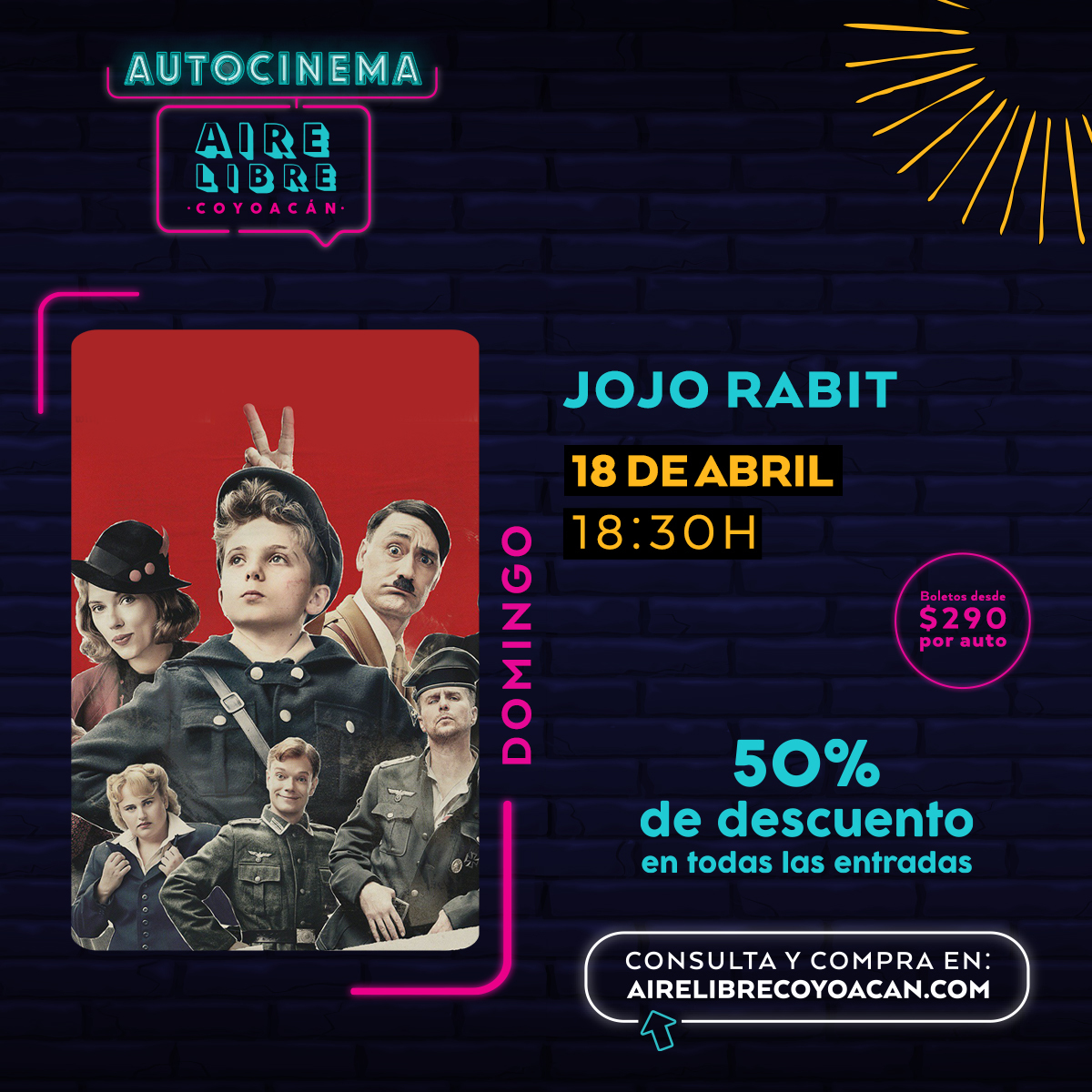 Autocinema Aire Libre Coyoacán tweet media