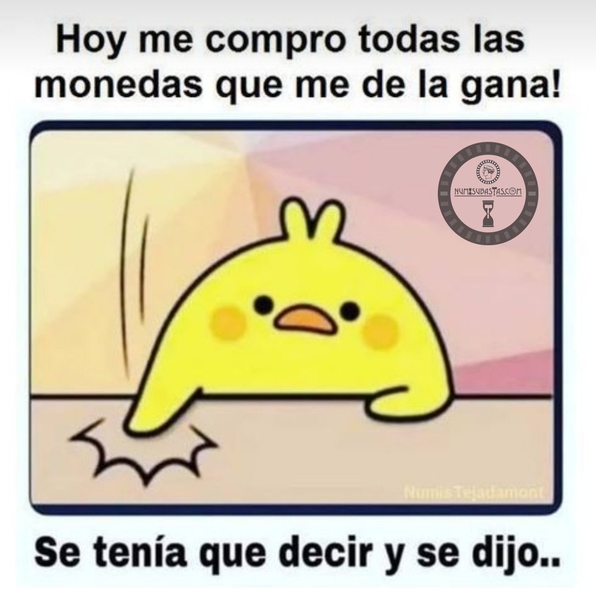 numisubastas's tweet photo. Se tenia que decir y se dijo…

😂😂😂

#MemeNumismatico #Numismatica #Coleccionismo #MemesDaily #MemePage #Meme #InstaMemes #DarkMeme #Rofl #MemeGod #MemeLife #MemesDay #LegendaryMemes #InstaGood #Like4Like #FollowMe #PicOfTheDay #Follow https://t.co/wFBoCuvITa