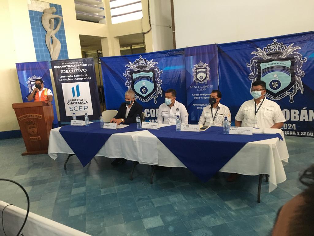 SCEPgt's tweet photo. #JMSI | La SCEP anunció la realización de la primera Jornada Móvil de Servicios Integrados (JMSI) del año, que se desarrollará en Cobán, Alta Verapaz, del 19 al 23 de abril. #SCEPesDesarrollo https://t.co/9evGrO9U6x