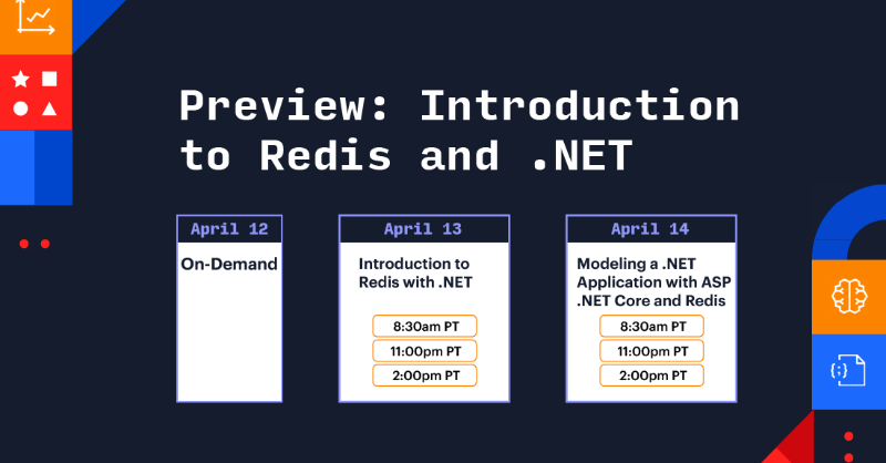 Redisinc's tweet photo. Calling all #developers– #RedisConf2021 training has begun! Learn how to build faster apps with @nodejs, @springcentral, or @dotnet on demand today– then come back for live sessions throughout the week.
Register: https://t.co/z6VFyduipy
Start Training: https://t.co/YmdDIIWR0w