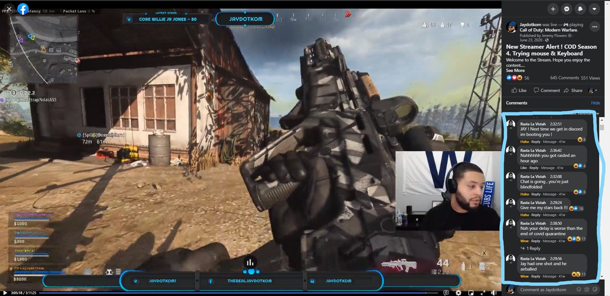JayDotKom1's tweet image. Yo @RastaLaVistah we were digging in the crate today on stream... I'll never forget the Roast of JayDotKom... my very first Raid and it was from you... #IwasntReady