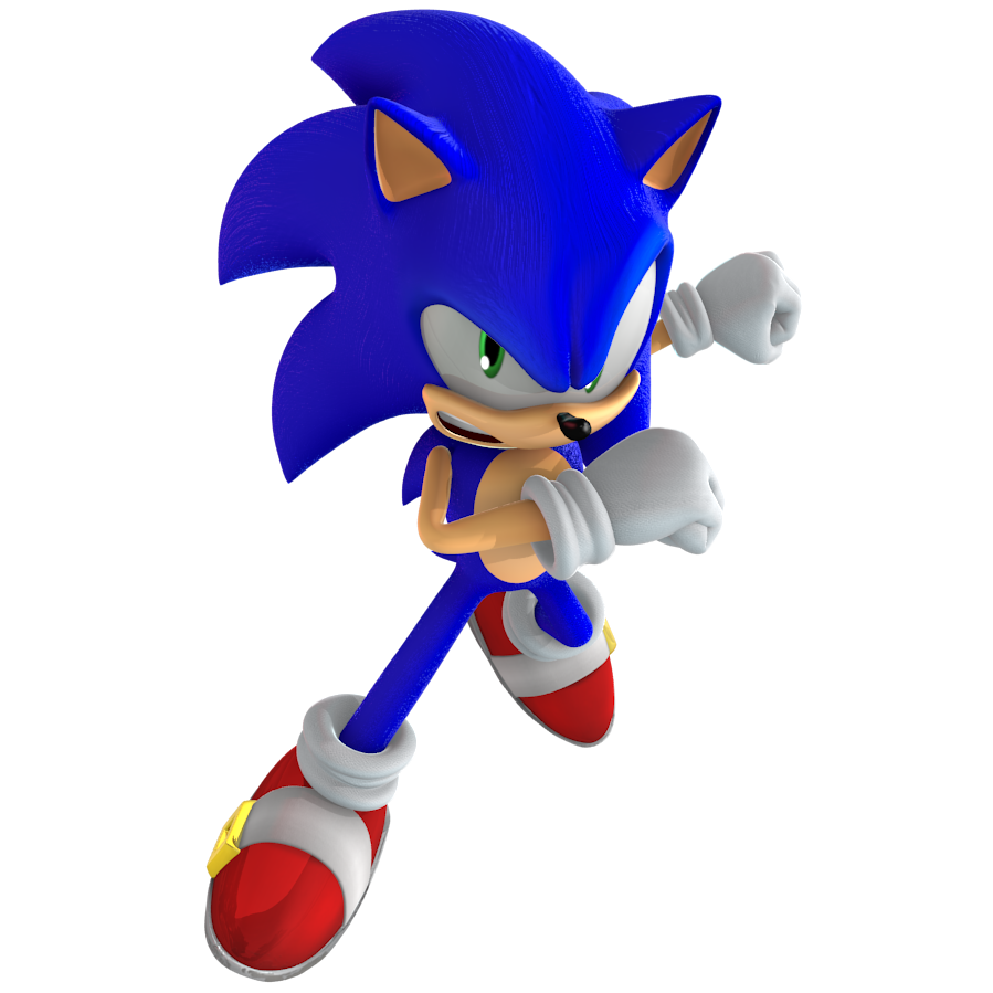 ソニック 「a few quick more renders using my new so」|Nibroc.Rockのイラスト