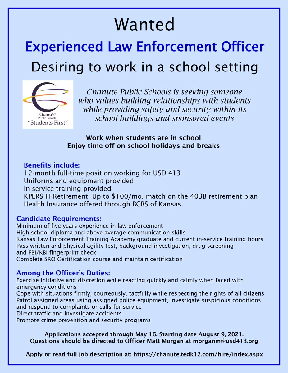Chanute Public Schools tweet media