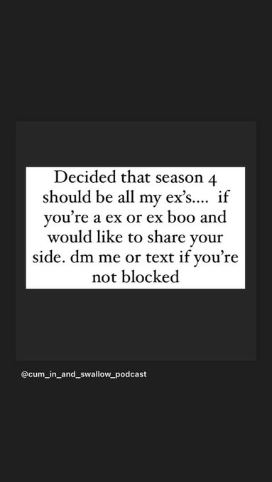 Any Ex&rsquo;s up for the challenge https://t.co/faZnrT8M3c