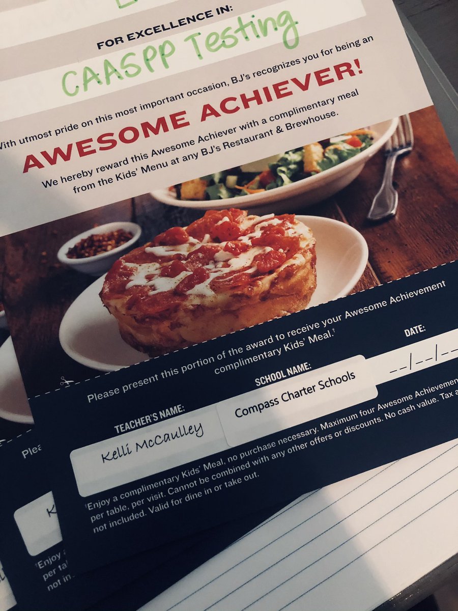 KelliMcCaulley's tweet photo. Getting some #AwesomeAchiever certificates ready to mail out to my @CompassCs scholars! #CAASPPTesting #ScholarSuccess https://t.co/yKBaACHcnF
