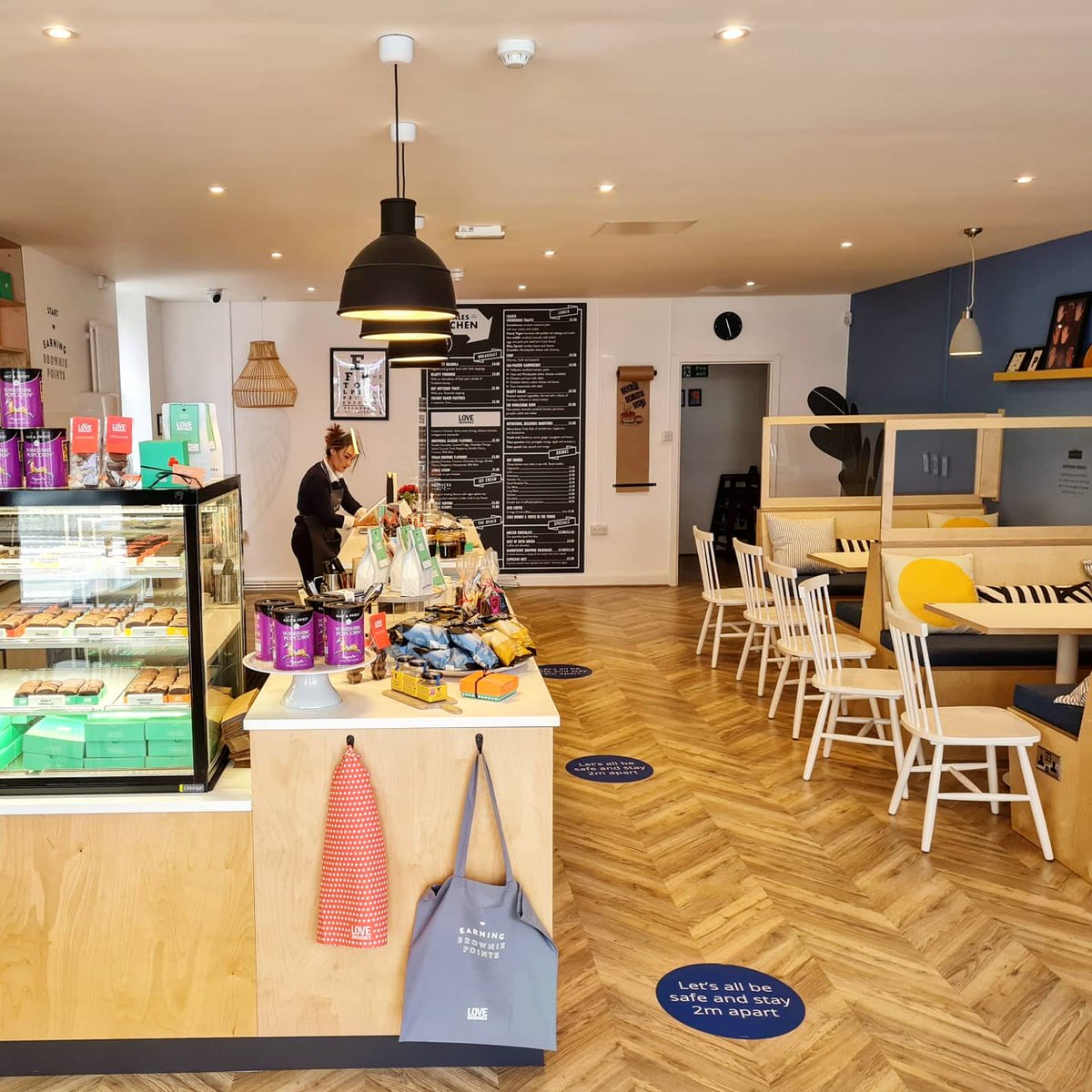 Yorkshire brownies and ice cream have come to Penarth. <a href="/Love_Brownies/">Love Brownies</a> originate from Ilkley but they've now got 12 locations across the UK. A salted caramel brownie was enjoyably dense and fudgy with nuggets of soft caramel dotted throughout.