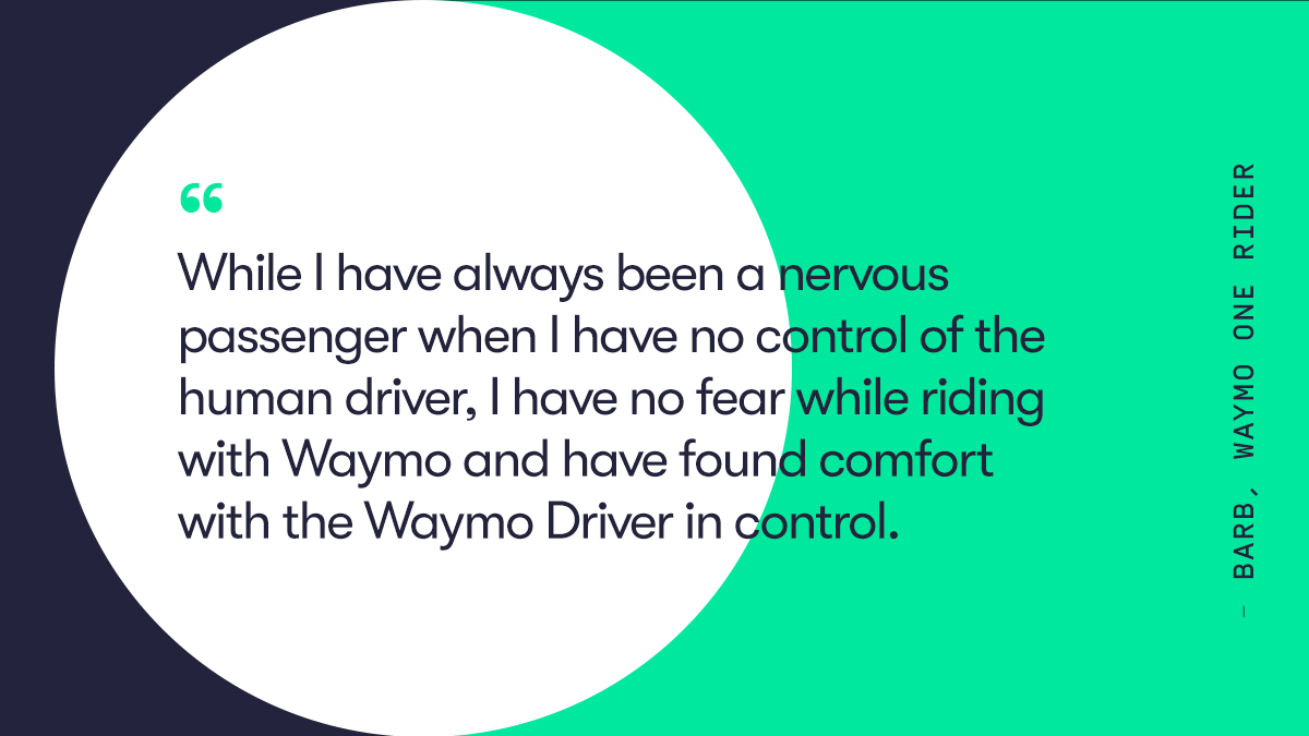 Waymo tweet media