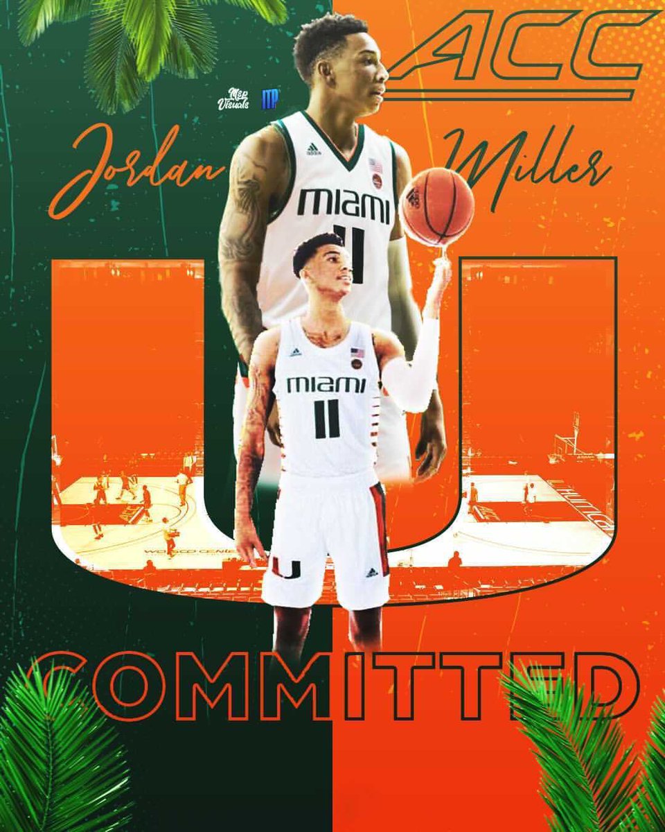 Jordan_miller11's tweet photo. Excited for the future! Lets get it‼️💚🧡 @CanesHoops #Gohurricanes https://t.co/RGJjXg5cXh