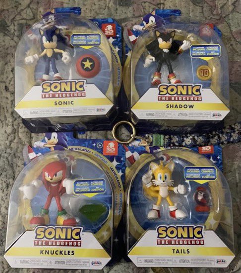 Sonic Merch News on X: New Sonic The Hedgehog SFX rings by Jakks pacific  have been listed on  for $20    / X