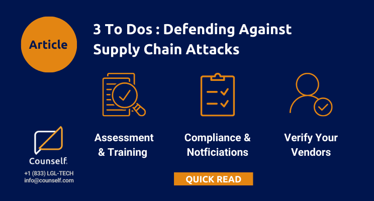 Counself_Inc's tweet photo. Every type of organization is susceptible to data breaches, so the best way to mitigate risks and prevent a potential security breach is to invest in preparing your team for the possibility of one. Start planning ahead with these steps: https://t.co/sGS0TTD43q #TPRM #supplychain https://t.co/SA3H3fjGMt