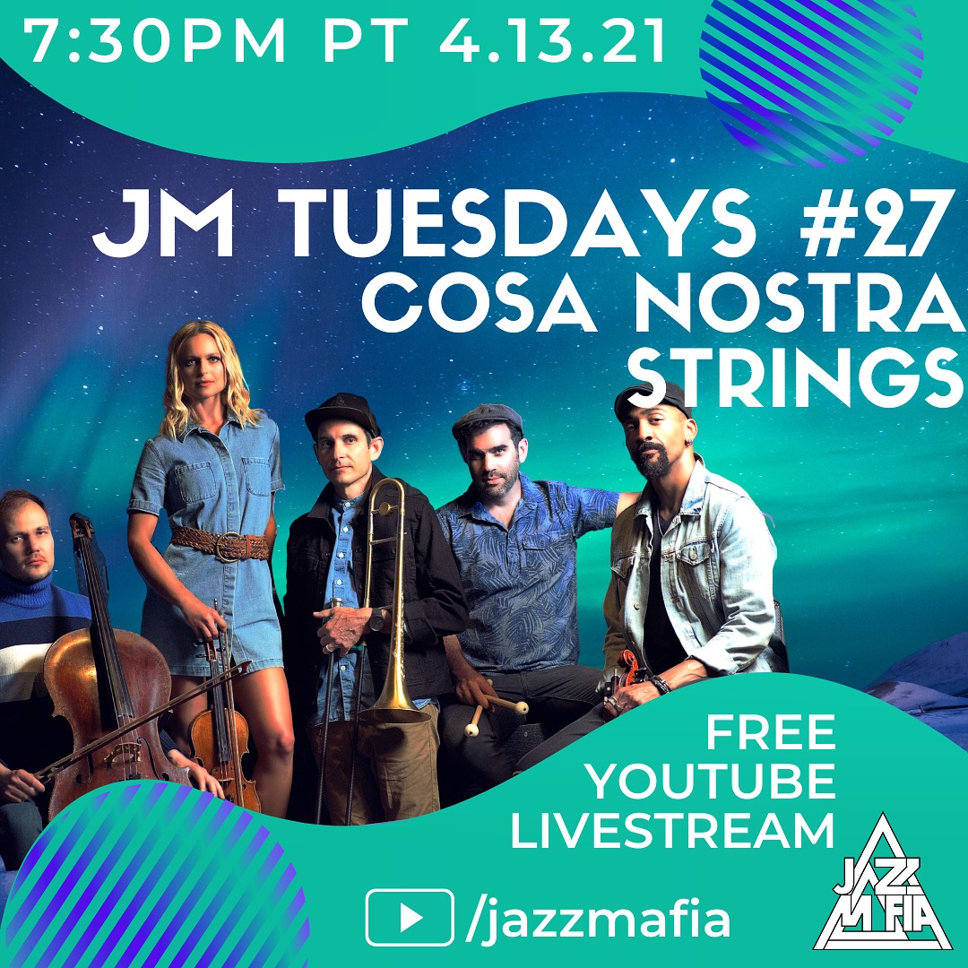 We're doing a livestream tomorrow for <a href="/jazzmafia/">Jazz Mafia</a> Tuesday's! Czech it out!