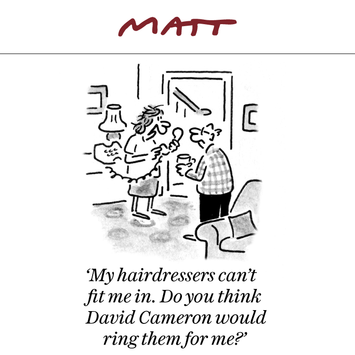 ☎️☎️☎️☎️☎️

My latest cartoon for tomorrow's <a href="/Telegraph/">The Telegraph</a> 

Subscribe to my weekly newsletter to receive my unseen cartoons: telegraph.co.uk/premium/matt/?…