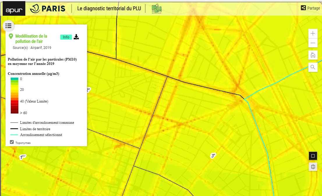 Et cette place piétonne n'est pas seulement chaude et bruyante. C'est aussi un des lieux les plus pollués du centre de Paris. Un vrai bol d'air sale pour les parisiens et parisiennes qui viennent sur cette place.