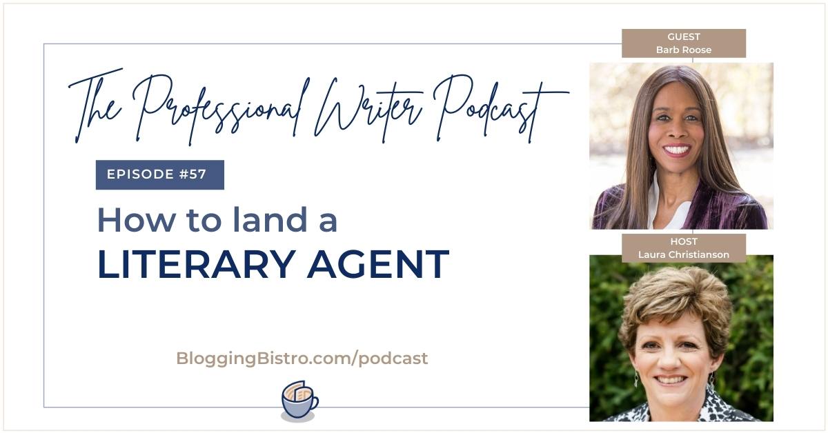 How to Land a Literary Agent, With <a href="/barbroose/">Barb Roose</a> on @bloggingbistro bloggingbistro.com/podcast/how-to…