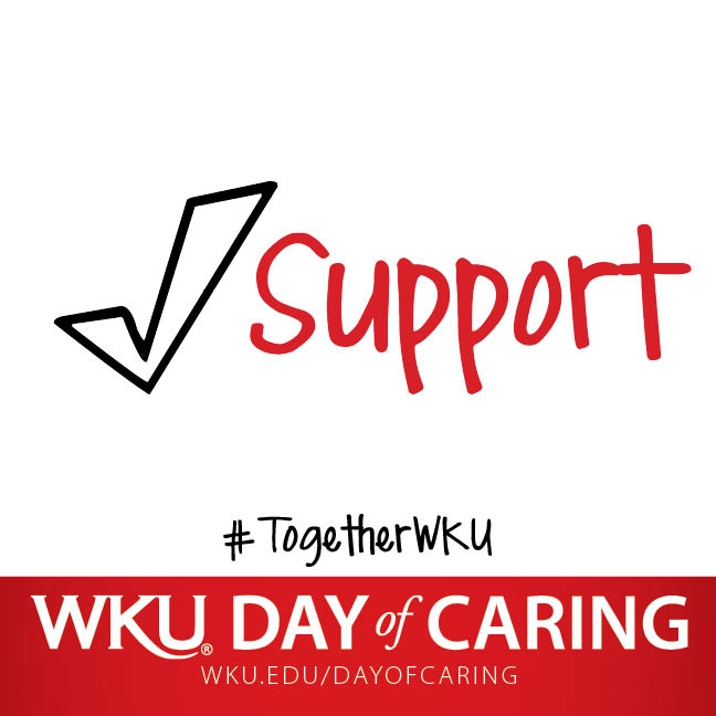 We are stronger when we help each other succeed. You can reach out a helping hand to fellow Hilltoppers and #WKU students by making a gift for Day of Caring on April 15. wku.edu/dayofcaring #TogetherWKU