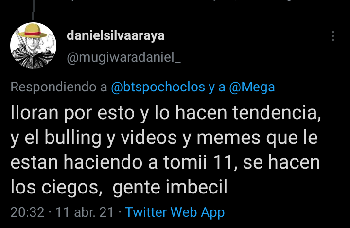 karlaok853's tweet photo. @mugiwaradaniel_ @btspochoclos @Mega Te estás quejando porque un tema es más tendencia que otro, tomi de hecho tiene mucha tendencia, que no veas en más apps lo que está pasando no significa que no hagan nada por el, a tomi lo re quieren y no le encuentro sentido a tus quejas https://t.co/D776XD0P95
