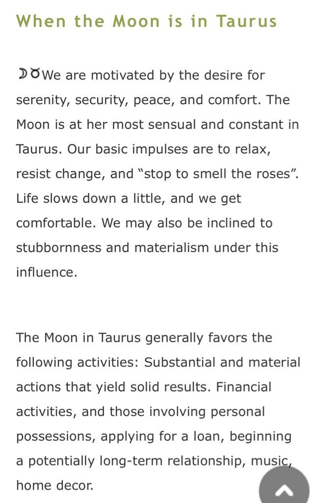 1800PECULIAR's tweet image. Ok, moon moved into Taurus ! (EST) 

Do some things like this, great time to do your NMR, go outside and be pretty and feel good. Be generous just because. Take some beauty shots. Especially Aries in Venus! 

#cafeastrology for the win.