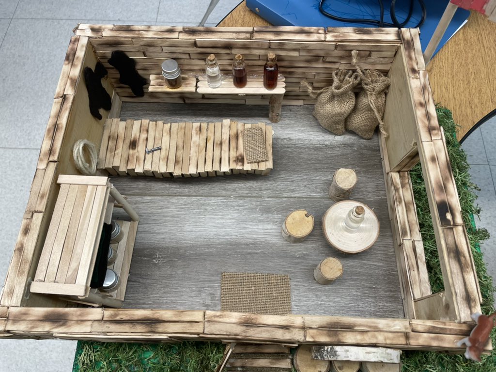 Grade 5 fur trading post! The detail put into this project went beyond my expectations!#learningtogether <a href="/LindaleSchool/">Lindale School</a> <a href="/PrairieSouth/">Prairie South</a>
