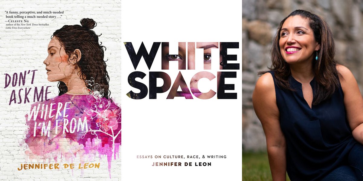 The Writer S Center Don T Miss This Week S Free Craft Chat With Jennifer De Leon Author Of White Space And Don T Ask Me Where I M From This Thursday At 5pm Edt