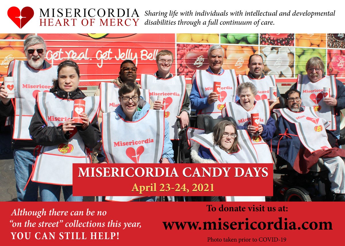 heartofmercy's tweet photo. Misericordia #CandyDays2021 is quickly approaching &amp; we need you! We will once again NOT be collecting on the streets, but we are asking everyone to create their own fundraising page or donate online! Create a page: https://t.co/tRtfBTAvxp  Donate online: https://t.co/0ZPsGVnnrq https://t.co/OAJrxJitfk