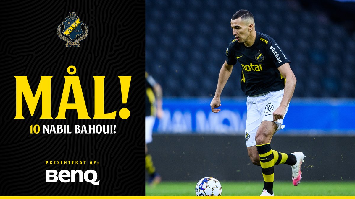 Aik Fotboll On Twitter 2 0 Nabil Bahoui Pa Nick Forarbete Saku Ylatupa Aikdif