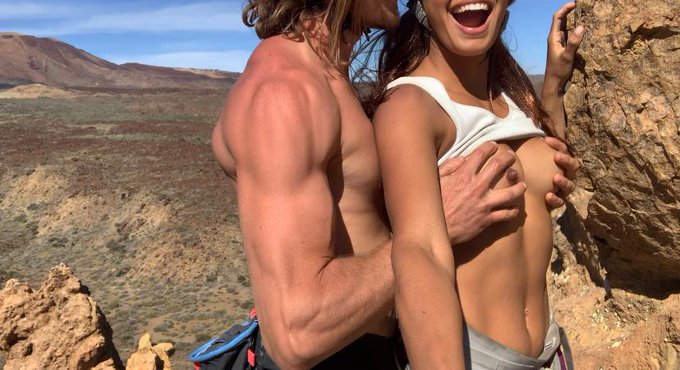 Are you ready for a new hot climbing video?  #phub #climbing #mountain #sexymoment #goalcouple #havingfun<a href="/tag/phub"class="tags">#phub</a><a href="/tag/italiansdoitbetter"class="tags"><span>#italiansdoitbetter</span></a><a href="/tag/havingfun"class="tags"><span>#havingfun</span></a><a href="/tag/fitnessgirl"class="tags"><span>#fitnessgirl</span></a><a href="/tag/climbing"class="tags"><span>#climbing</span></a>