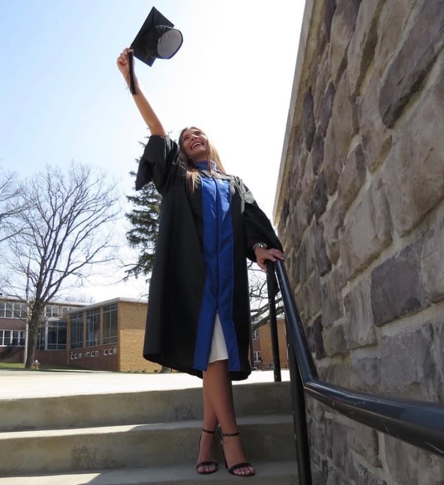 BerkeleyCollege's tweet photo. #MondayMotivation: Take pride in how far you have come! Congratulations to Albana, for graduating from Berkeley College with her M.B.A. 🎓 #BerkeleyMBA #BerkeleyGrad2021 #BerkeleyAlumni https://t.co/4bpYdbl20j