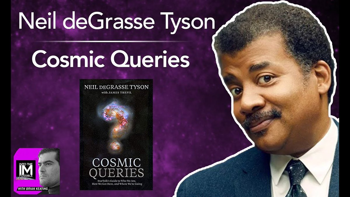 Cosmic Queries: A Guide to Who We Are, How We Got Here, &amp; Where We're Going with <a href="/neiltyson/">Neil deGrasse Tyson</a>! <a href="/NatGeoBooks/">Nat Geo Books</a> Hit🔔👉youtu.be/1kxgK6J4S5Y