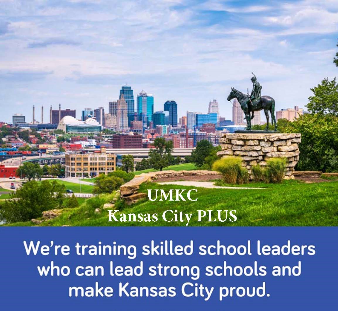 With great kids in the surrounding areas who need great school principals, are you ready to create supportive learning environments where all students can thrive? Apply to UMKC Kansas City PLUS by April 15.  ow.ly/adOI50EmVt8
