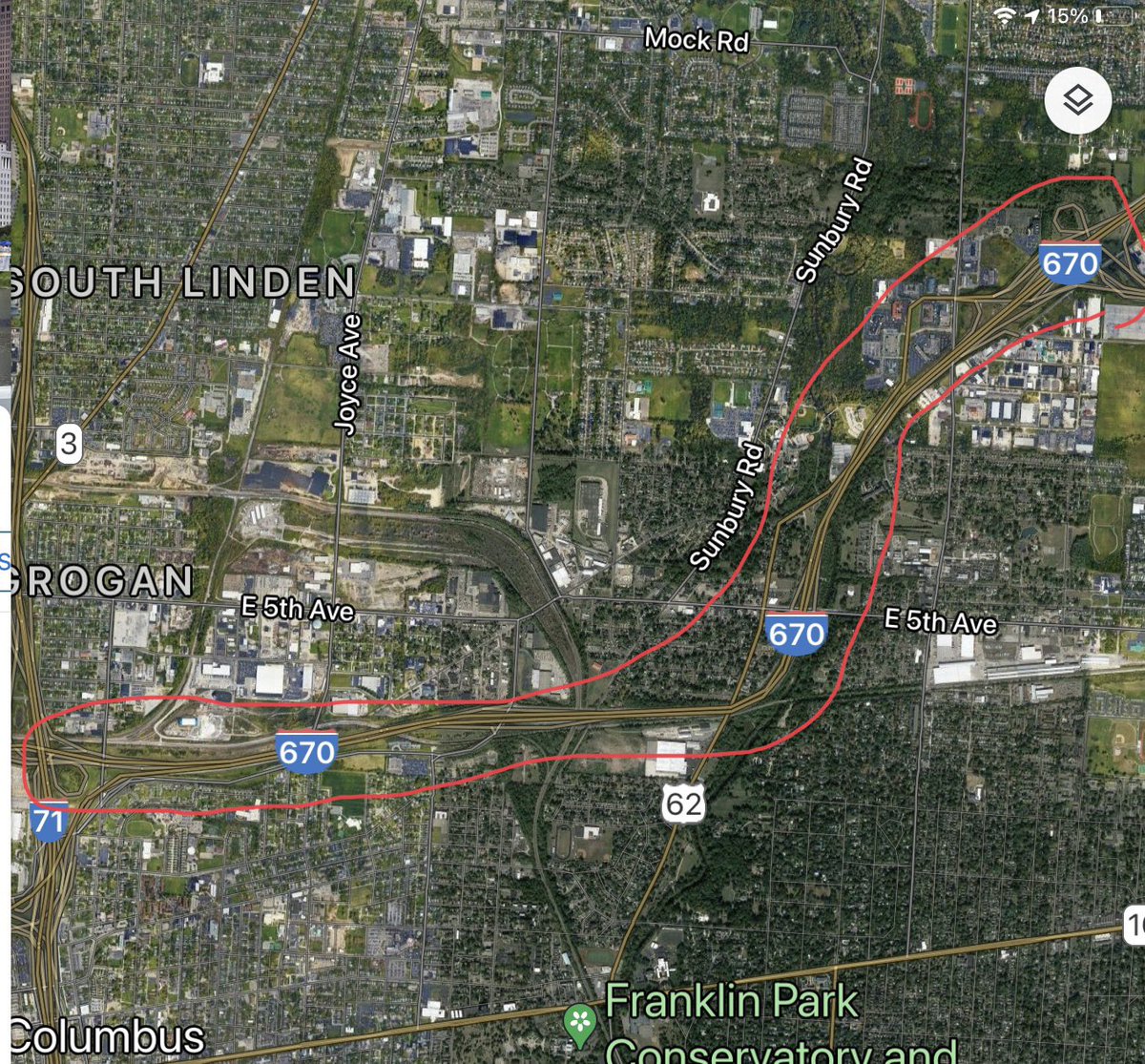 For Central Ohio folks, consider the relatively recent history of the I670 construction from downtown Cbus to the airport. Take a look at the map and the neighborhoods that were sliced through to make it happen despite amazing efforts in the 1970s and 80s by community activists  https://twitter.com/SecretaryPete/status/1381674012670066688