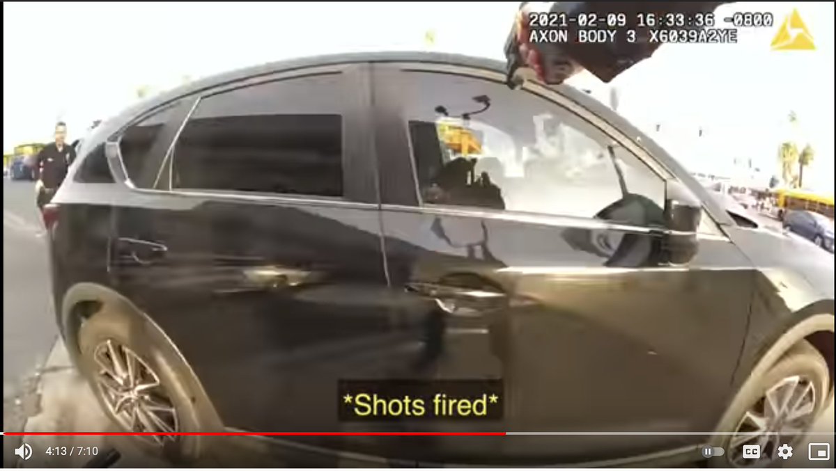 Because it's evident from the bodycam footage that Elster didn't try to run the officer down, they're now trying to justify Tovar firing 8 shots at him by saying Elster raised his arm toward Tovar. That, of course, is untrue.