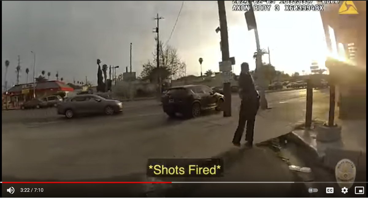 Because it's evident from the bodycam footage that Elster didn't try to run the officer down, they're now trying to justify Tovar firing 8 shots at him by saying Elster raised his arm toward Tovar. That, of course, is untrue.